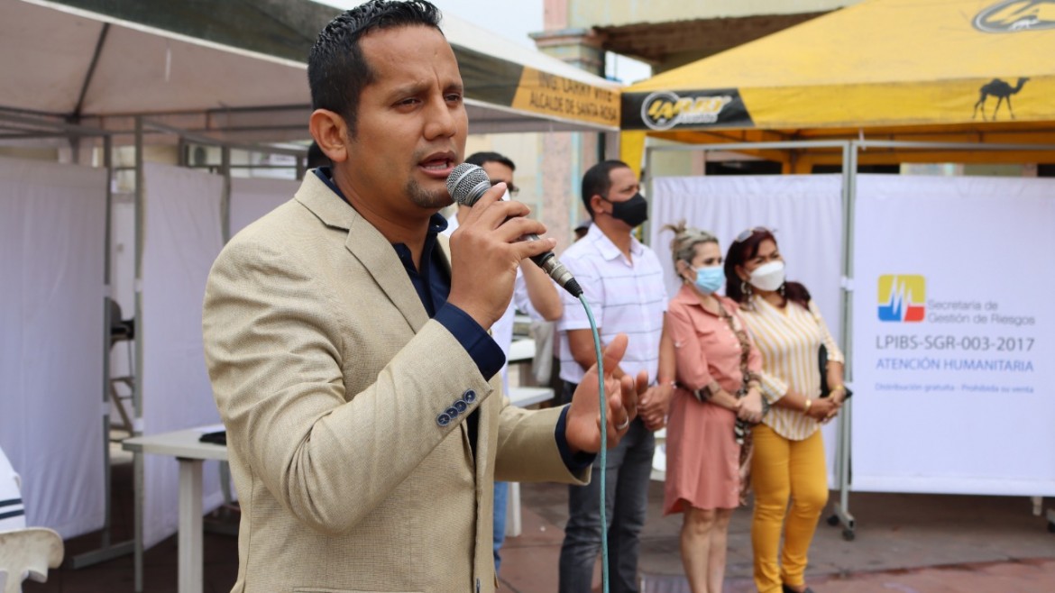 Alcalde Larry Vite: “1.000 santarroseños se beneficiaron de brigada médica por La Vida y La Esperanza”
