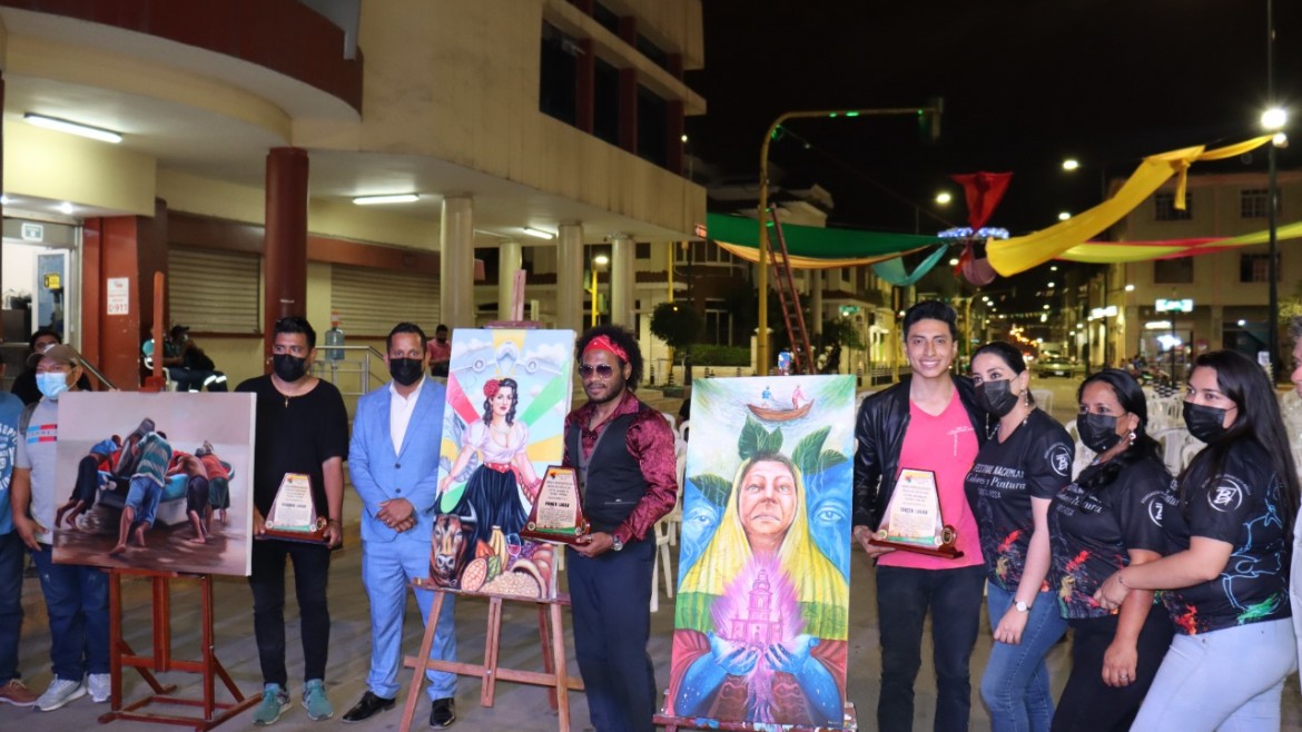 Festival Nacional de Colores y Pintura congregó a más de 50 artistas del país