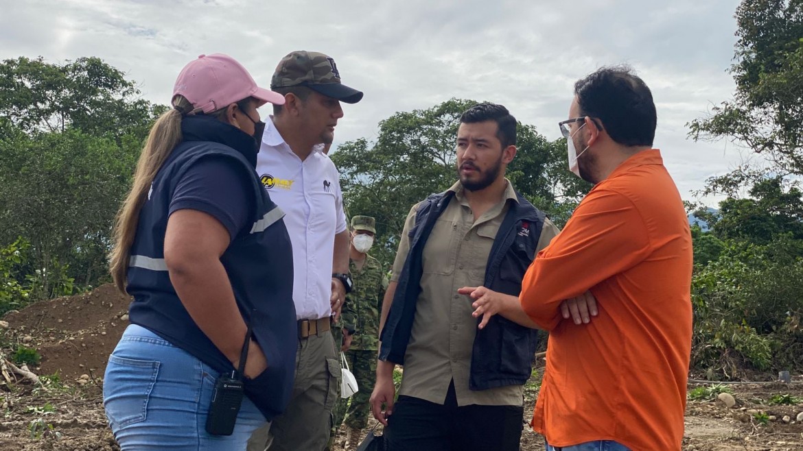ALCALDE LARRY VITE Y AUTORIDAD DE ARCERNNR RECORREN ZONAS AFECTADAS POR MINERIA ANTITECNICA PARA IMPONER DURAS SANCIONES