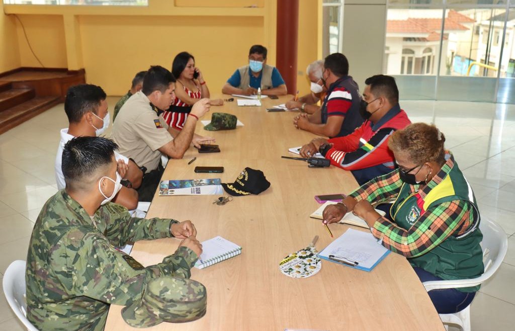 SE REALIZÓ MESA DE SEGURIDAD PREVIO AL FERIADO DE SEMANA SANTA.