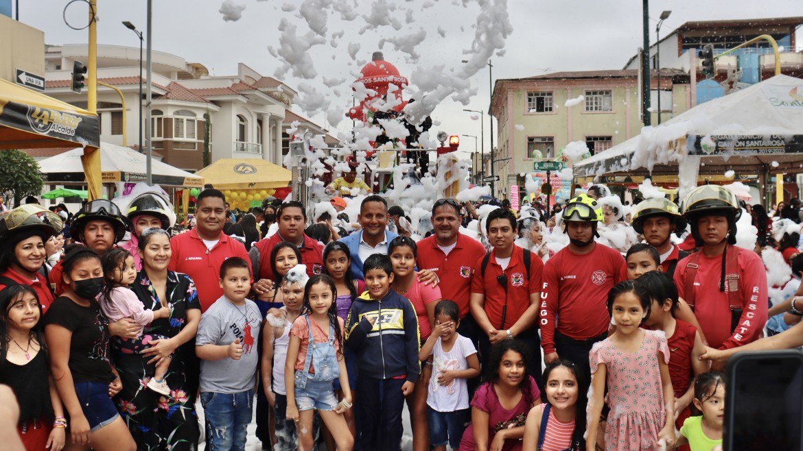 Festival del Niño reúne a más de 2000 pequeños por fiestas patronales de Santa Rosa