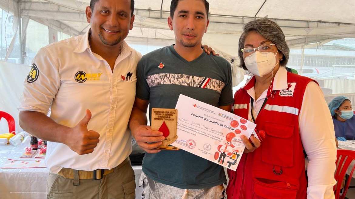 55 UNIDADES SANGUÍNEAS SE RECOLECTARON EN CAMPAÑA Nº 17 DE DONACIÓN DE SANGRE “OTRA VIDA DEPENDE DE TI”