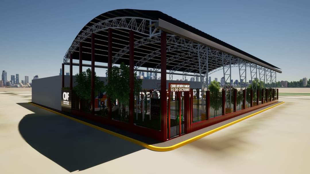 Cdla. 15 de Octubre contará con un nuevo y moderno Centro Deportivo Familiar