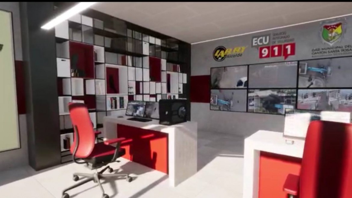 Alcalde Larry Vite: “15 cámaras más de videovigilancia y sala de monitoreo aportarán a la seguridad ciudadana de Santa Rosa”