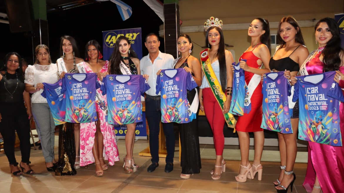 Siete candidatas participarán en el reinado del carnaval binacional Ecuador- Perú  2023