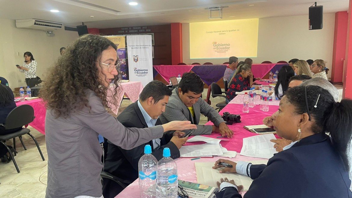 Consejo Cantonal de Protección de Derechos de Santa Rosa realiza taller de “Transversalización del enfoque de género en la gestión de los GAD´s”