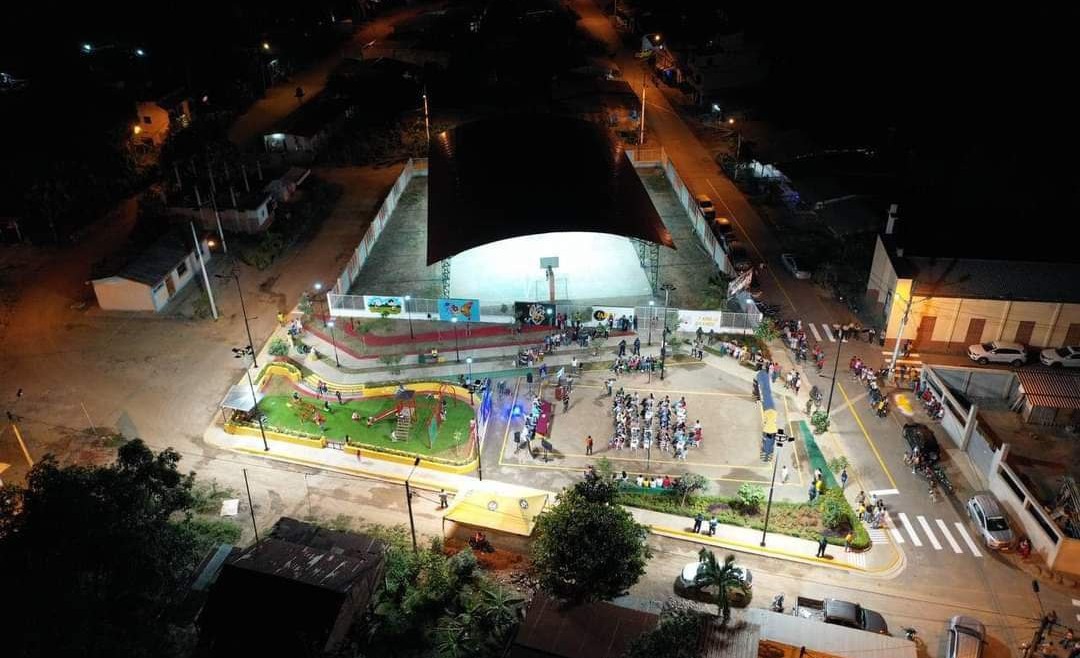 Parroquia Bellavista: alcalde Larry Vite continúa transformando el sitio San José con entrega de moderno Centro Deportivo Familiar