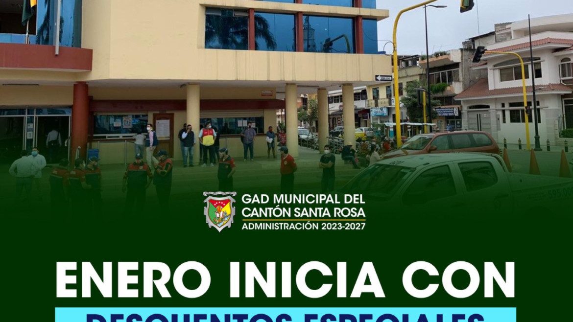 Enero inicia con descuentos especiales para el pago de impuestos municipales