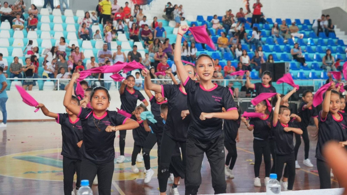 Con éxito, 1.300 niños y jóvenes de Santa Rosa culminan el vacacional municipal “Con alegría y emociones disfruto mis vacaciones”
