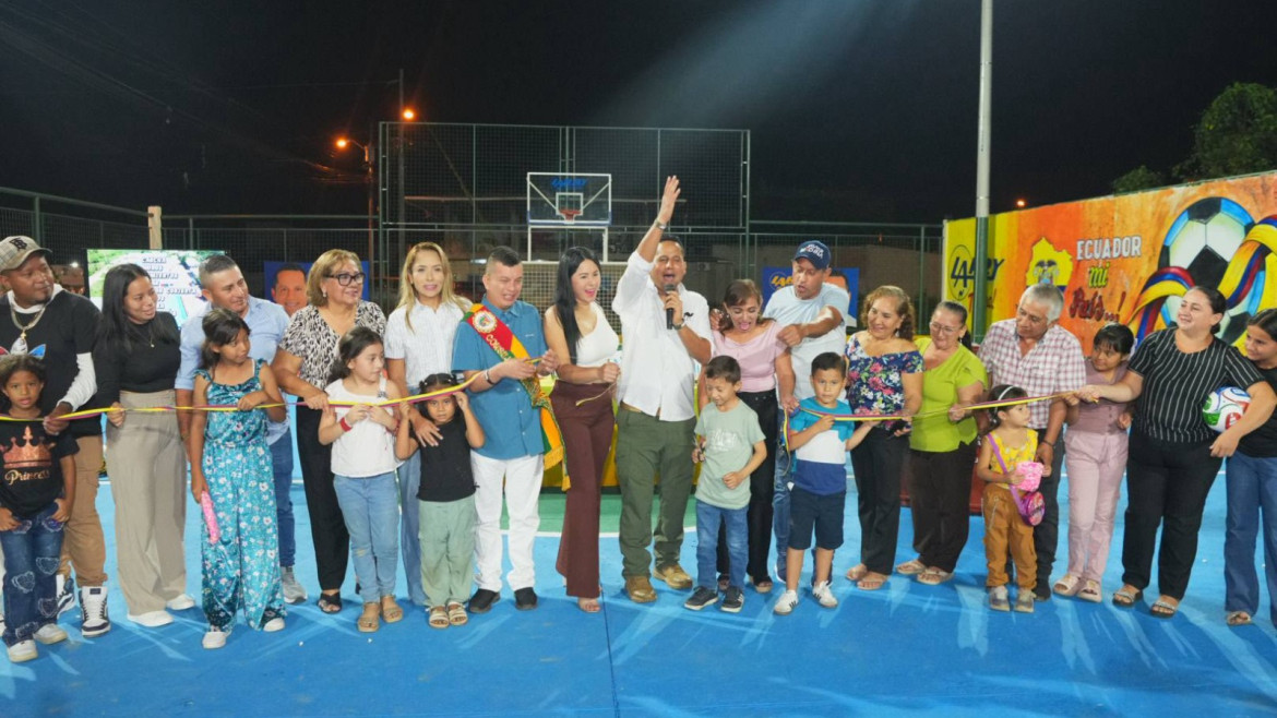 La recuperación de espacios públicos continúa: alcalde Larry Vite inauguró el Centro de Desarrollo Familiar en la lotización Quitumbe